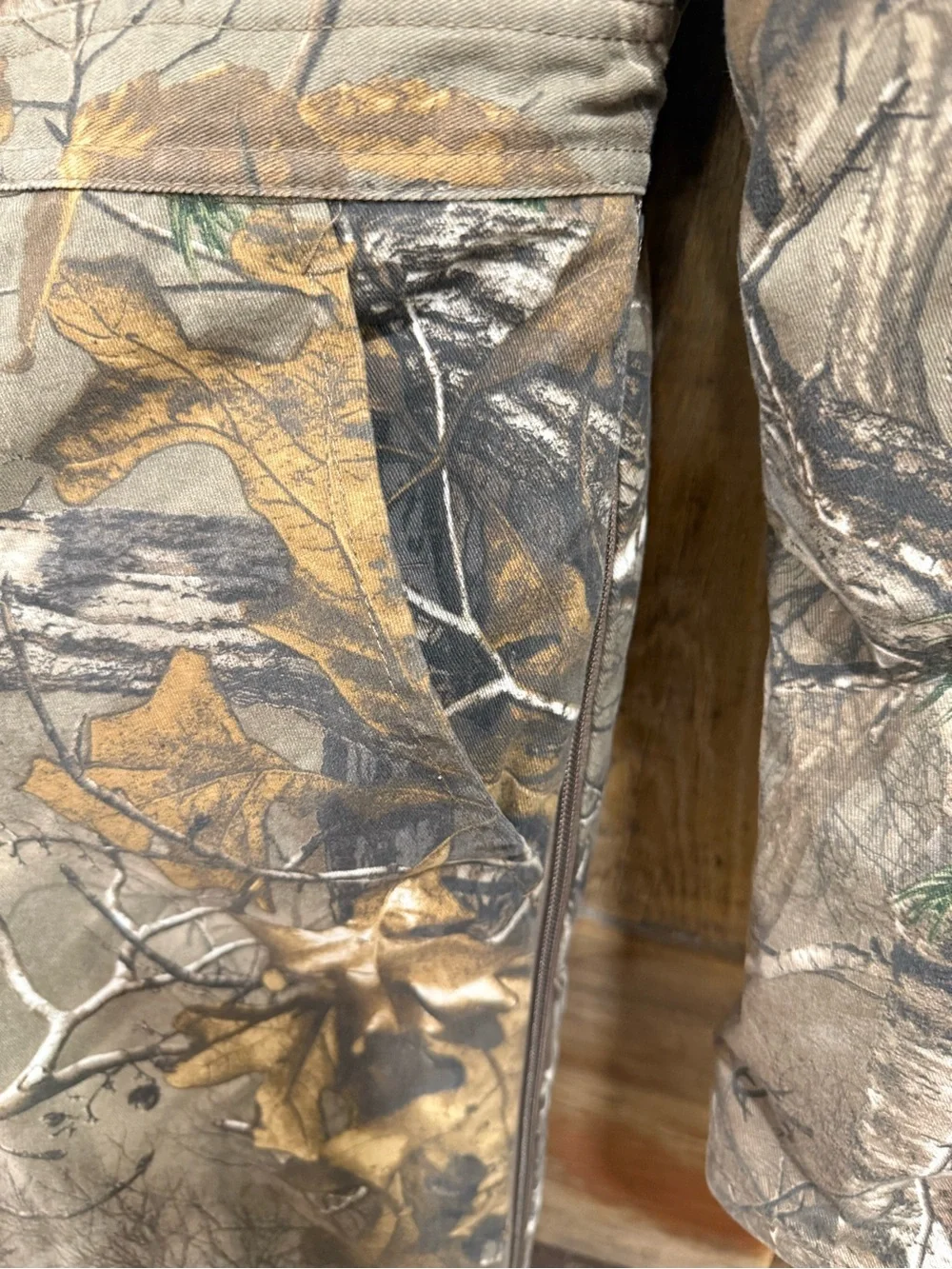 RedHead Kids Camo One-Piece Bodysuit in Brown and Green